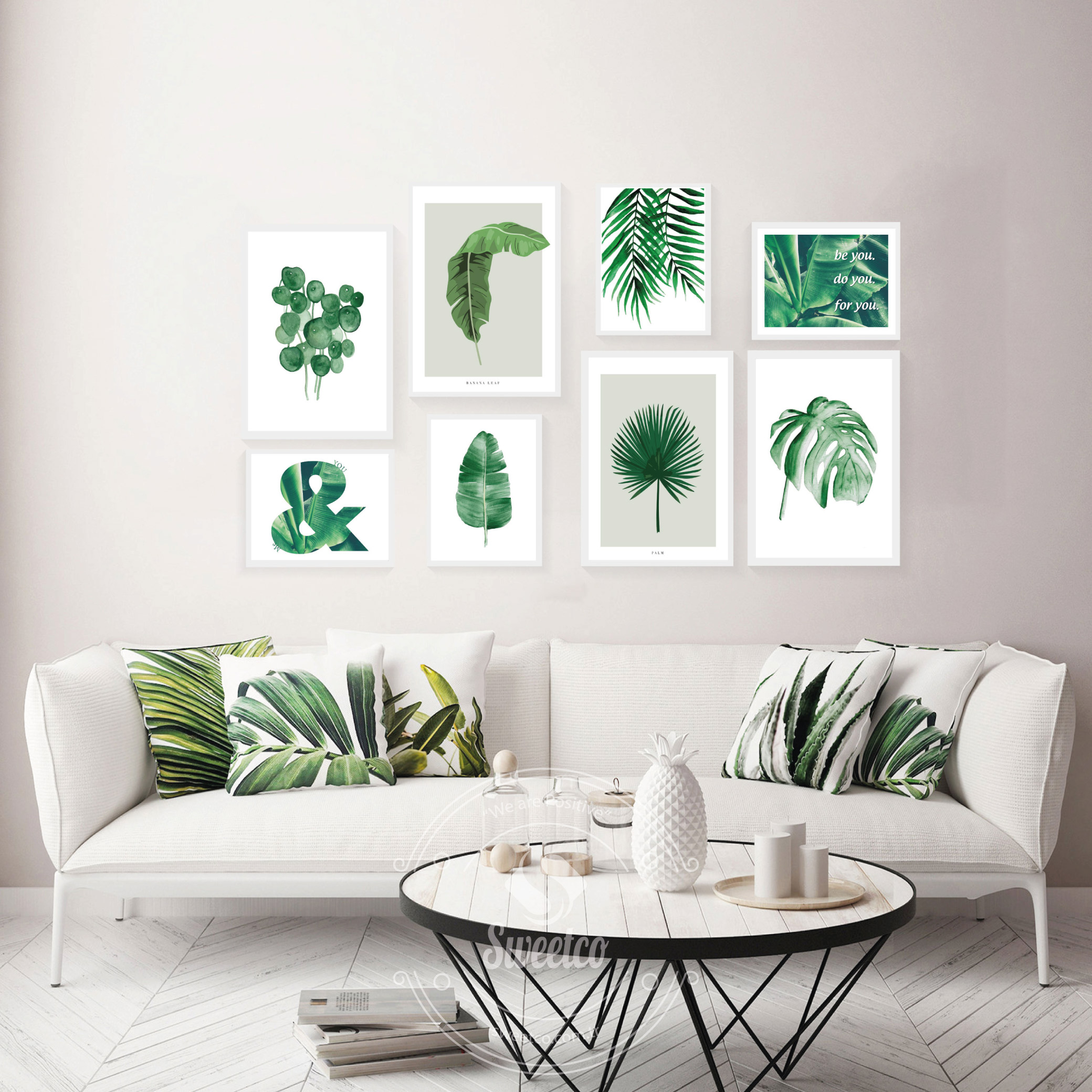 Green Leaves Set