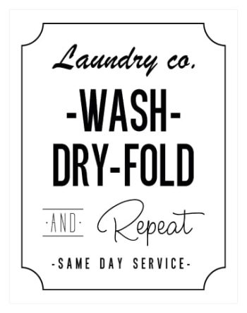 Wash Dry Fold