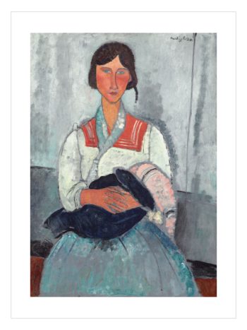 Amedeo Modigliani Gypsy Woman with Baby