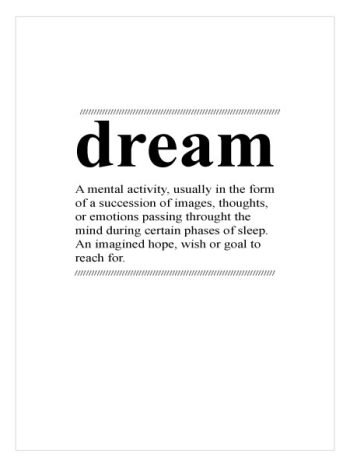 Dream Noun