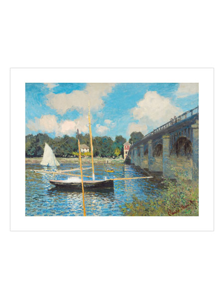 The Bridge by Claude Monet 