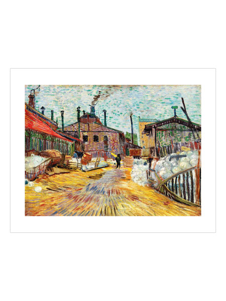 The Factory by Vincent Van Gogh 
