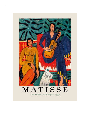 Matisse The Music La Musique -1939 