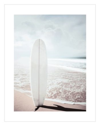 Surfboard in The Sea