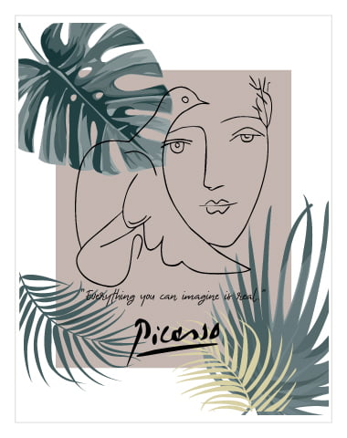 Picasso Line Art No2 