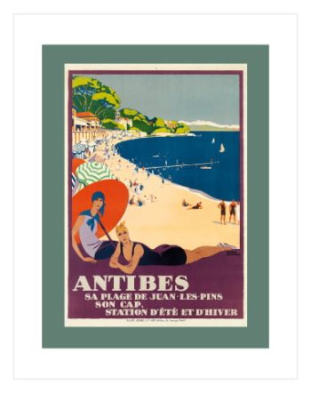 Antibes 1928 Roger Broders