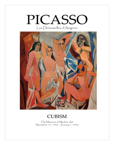 Pablo Picasso Les Demoiselles d'Avignon 