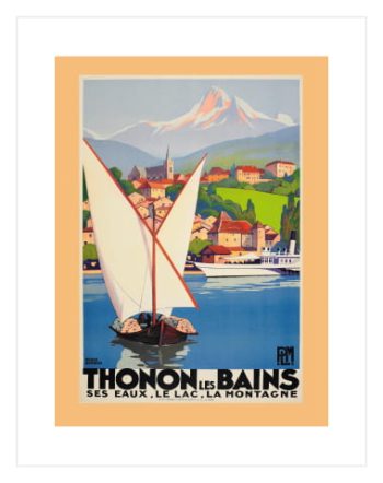 Thonon Les Bains 1929 Roger Broders