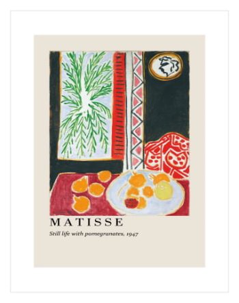 Matisse Still Life With Pomegranates