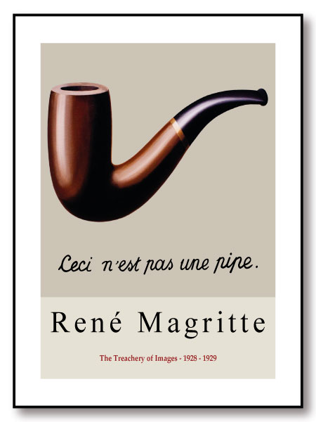 rene magritte the treachery of images