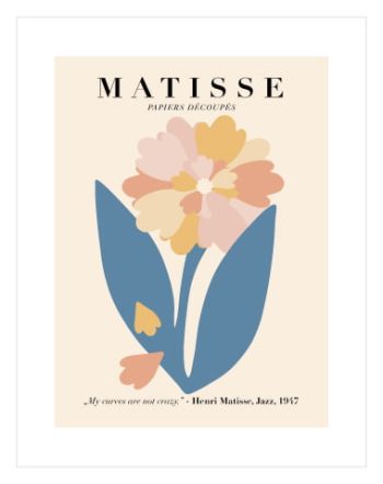 Henri Matisse Flower Print
