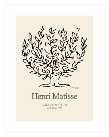 Henri Matisse Le Buisson 