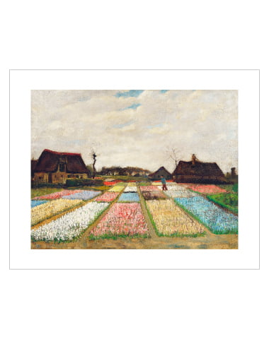 Flower Beds in Holland by Vincent Van Gogh 