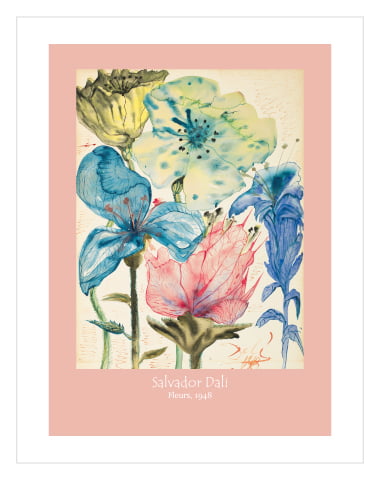 Fleurs 1948 by Salvador Dali 