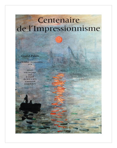 Monet, Impression Sunrise No2 