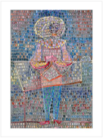 Boy in Fancy Dress by Paul Klee