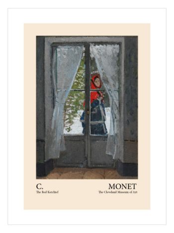 Claude Monet The Red Kerchief