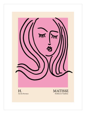 Henri Matisse Pink Series No3