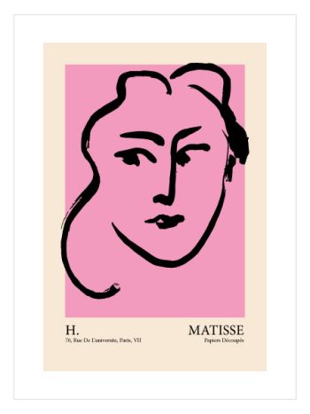 Henri Matisse Pink Series No1