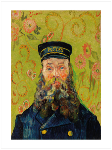 The Postman by Vincent Van Gogh 