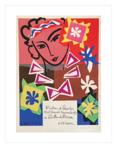 Matisse Madame de Pompadour 