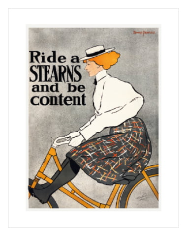 Ride a Stearns and Be Content by Edward Penfield 