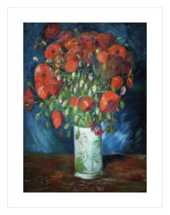 Vase with Poppies by Vincent van Gogh