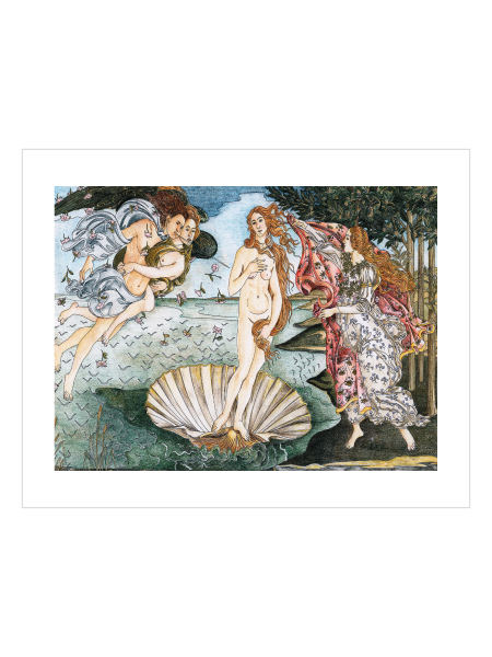 The Birth of Venus by Sandro Botticelli 