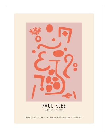 The Vase by Paul Klee 