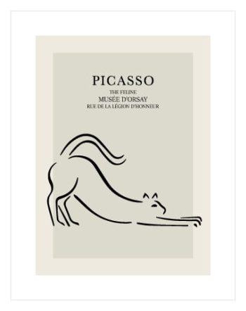The Feline by Pablo Picasso