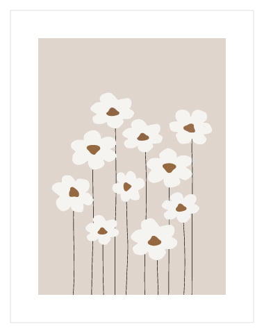 Beige Daisy 