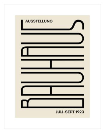 Bauhaus July Sept