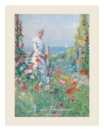 In The Garden by Childe Hassam