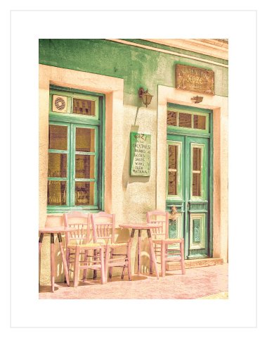 Pink and Green Cafe 