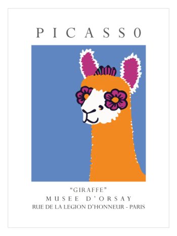 Giraffe by Picasso