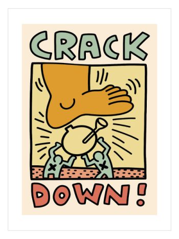 Crack Down by Keith Hering