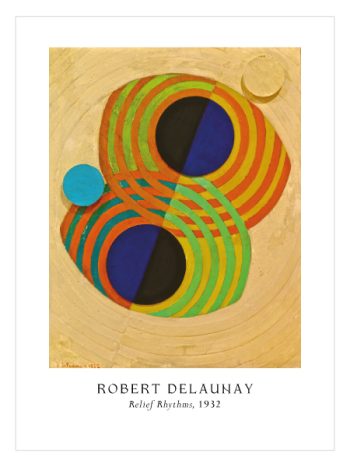 Relief Rhythms by Robert Delaunay