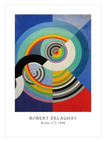 Rythme No3 1938 by Robert Delaunay