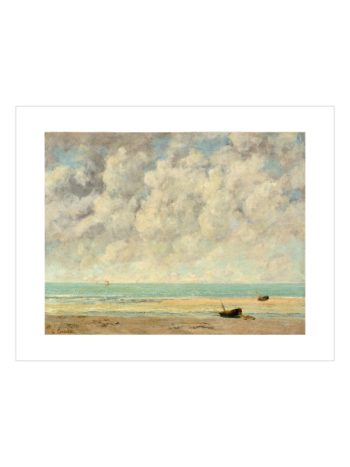 The Calm Sea No1 by Gustave Courbet