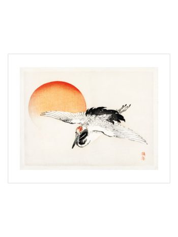 Flying Crane by Kōno Bairei