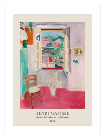 Open Window at Collioure by Henri Matisse
