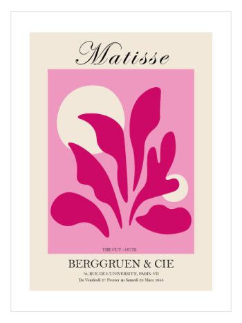Pink Leave By Henri Matisse