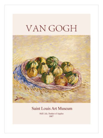 Still Life, Basket of Apples by Van Gogh