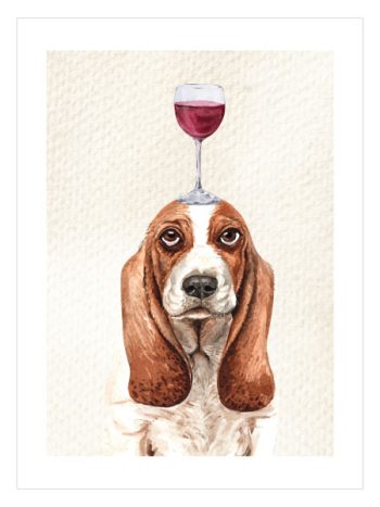Wine and Dog