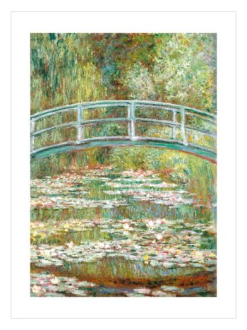 Bridge Over a Pond of Water Lilies by Claude Monet
