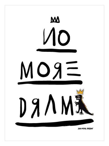 No More Drama by Jean Michel Basquiat