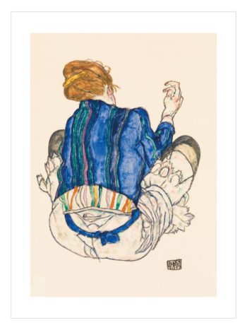 Seated Woman by Egon Schiele