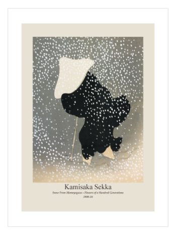 Snow From Momoyogusa by Kamisaka Sekka
