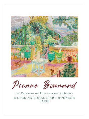 The Terrace at Grasse by Pierre Bonnard