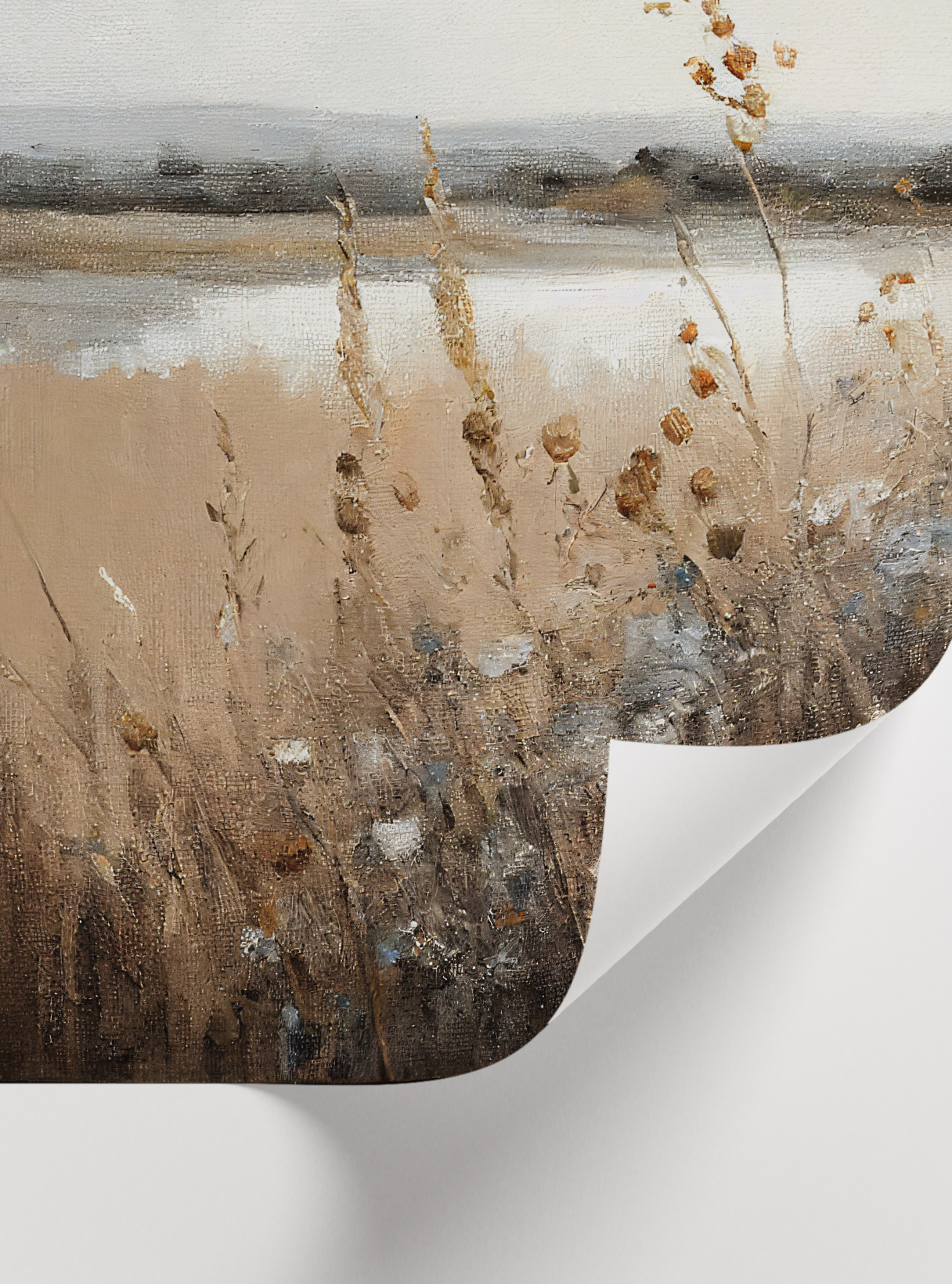 Dried Flowers Set Poster – Kurutulmuş Çiçekli İkili Duvar Seti - Görsel 2